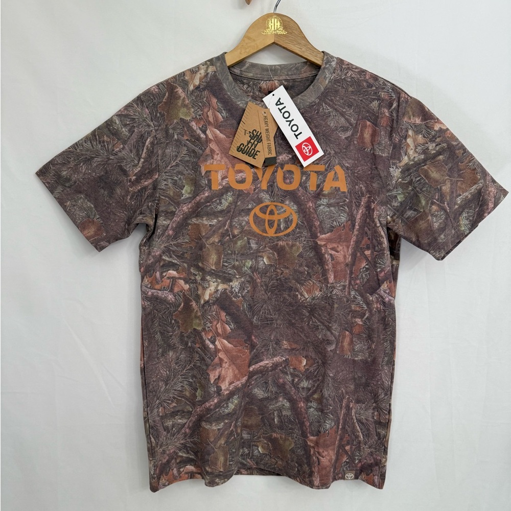 Toyota Camouflage Camo Crew T Shirt Small